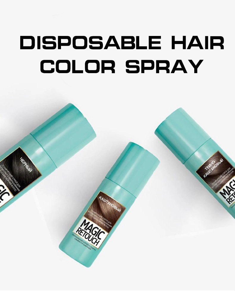 Multifunctional Coloring Hair Color Spray Natural for Factory Price