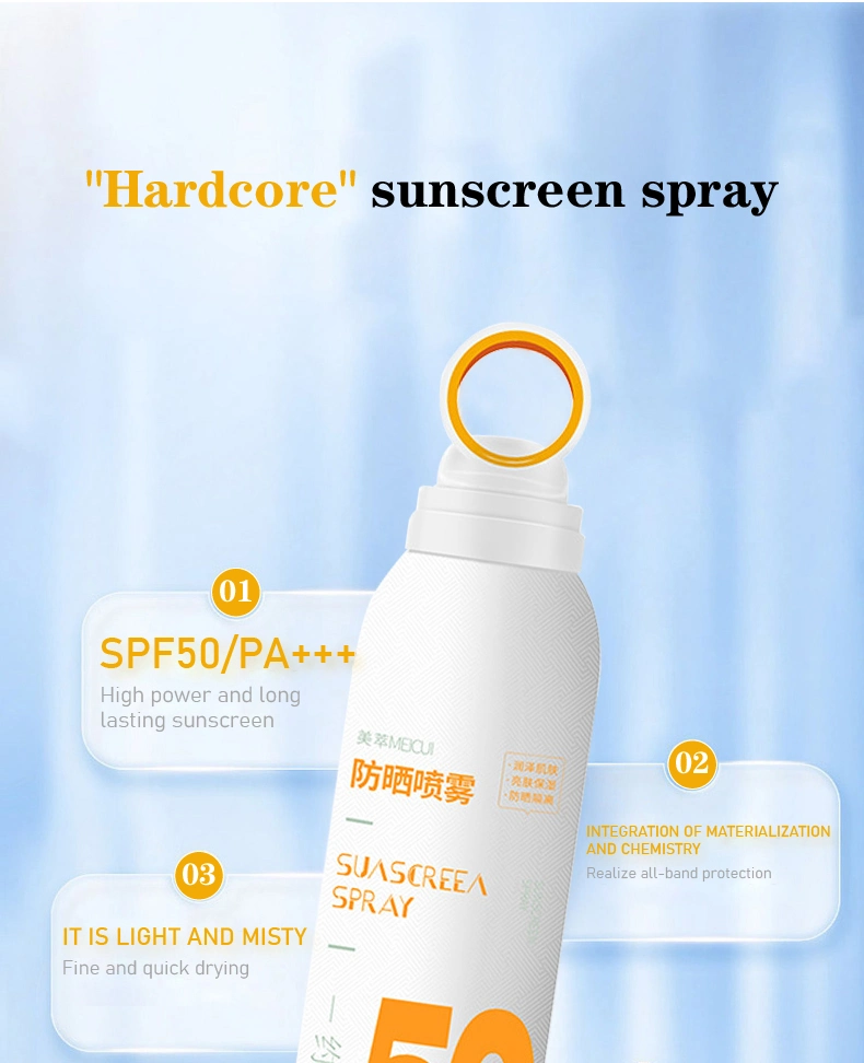 Sun Protection Sunblock Spray Anti-Aging Face Care SPF50 PA+++ Sunscreen Spray